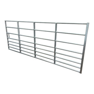 Weidepoort 8 spijlen hoog 366 cm - Afbeelding 1