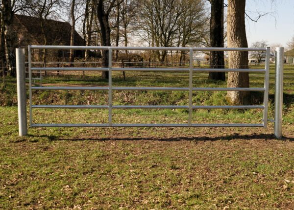 Weidepoort 5 spijlen zwaar 335 cm Weidepoort 5 spijlen zwaar 335 cm