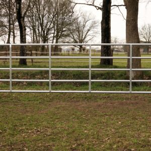 Weidepoort 5 spijlen zwaar 457 cm