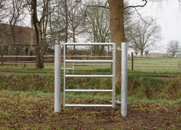 Weidepoort 5 spijlen zwaar 91 cm