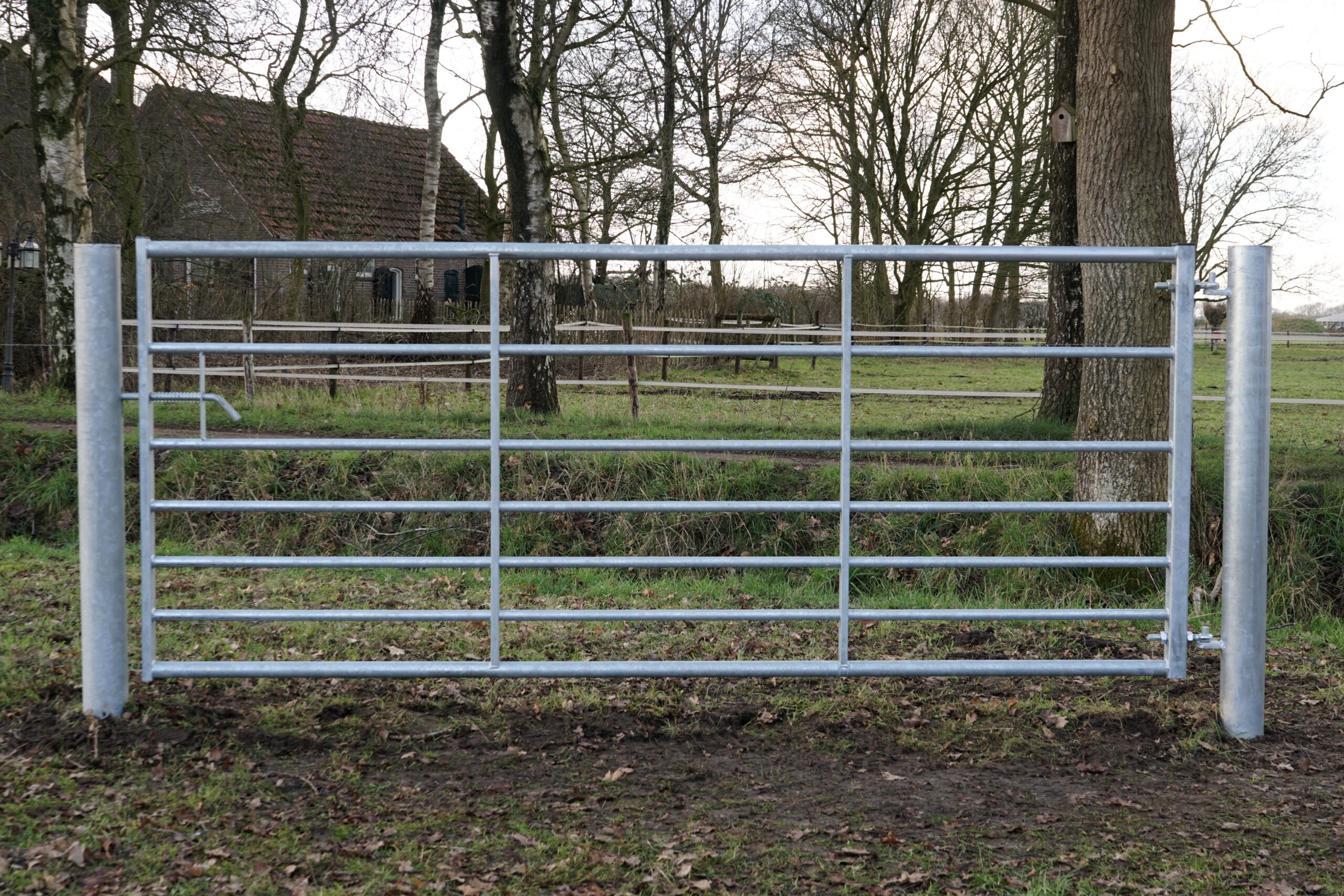 Weidepoort 7 spijlen super 274 cm